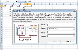 Screenshot of Get Excel Join Merge or Match Two Tables