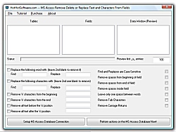 Screenshot of Get MS Access Remove Delete or Replace Text and Characters From Fields